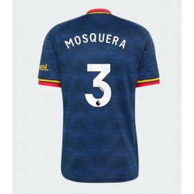 Arsenal Cristhian Mosquera #3 Borta Kläder 2026-27 Kortärmad
